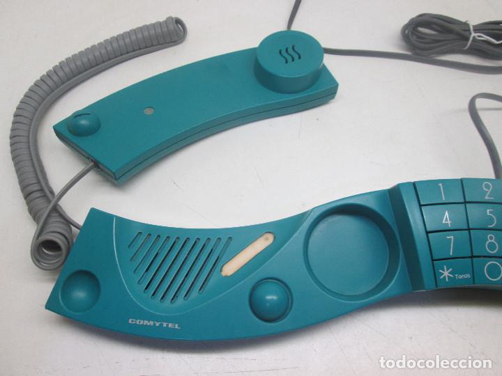 Vintage: Tel&eacute;fono de curioso dine&ntilde;o, WAVE - Foto 4