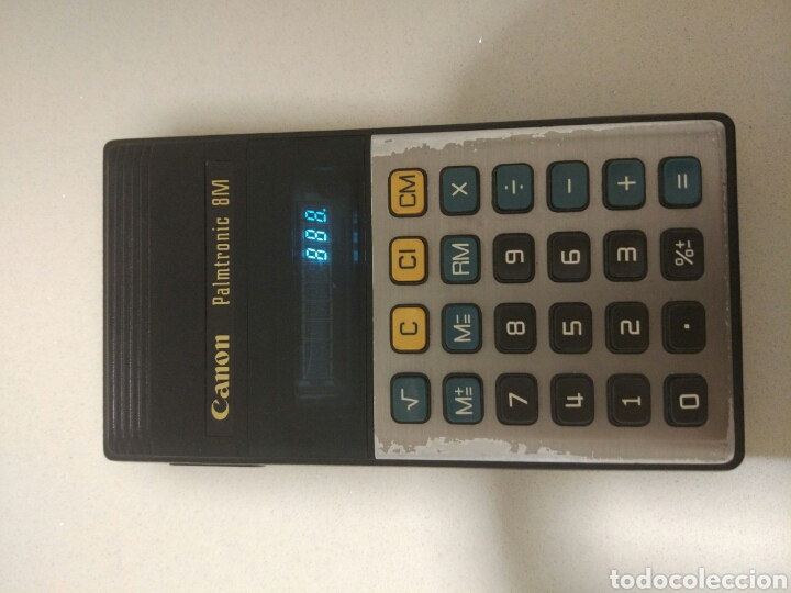 Vintage: Calculadora canon palmtronic 8m - Foto 1
