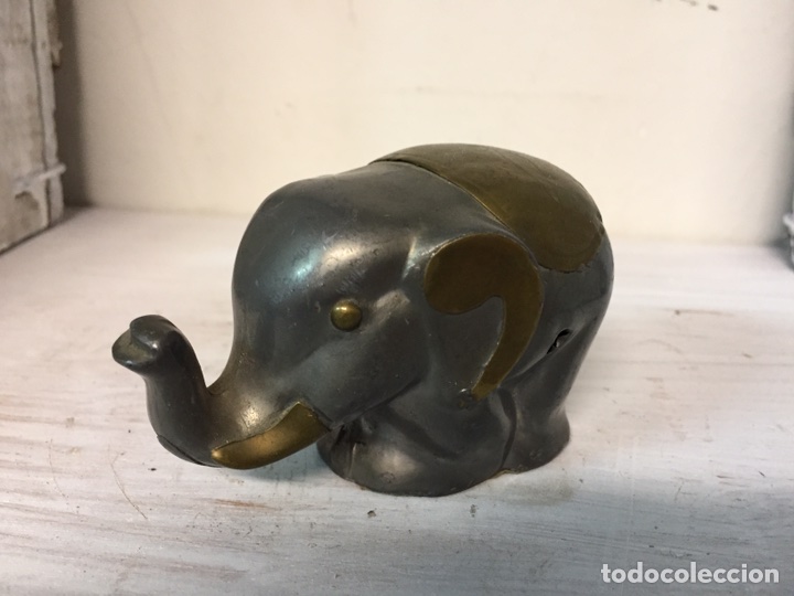 Vintage: Peque&ntilde;o elefante de la suerte - Foto 2