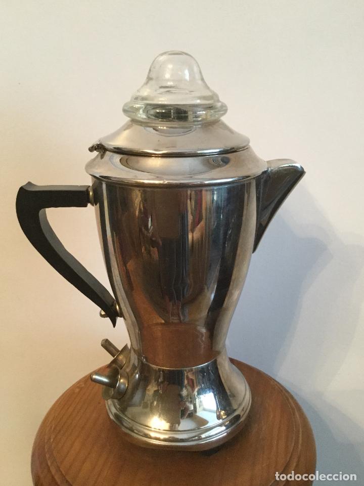 Vintage: ANTIGUA CAFETERA EL&Eacute;CTRICA - Foto 3