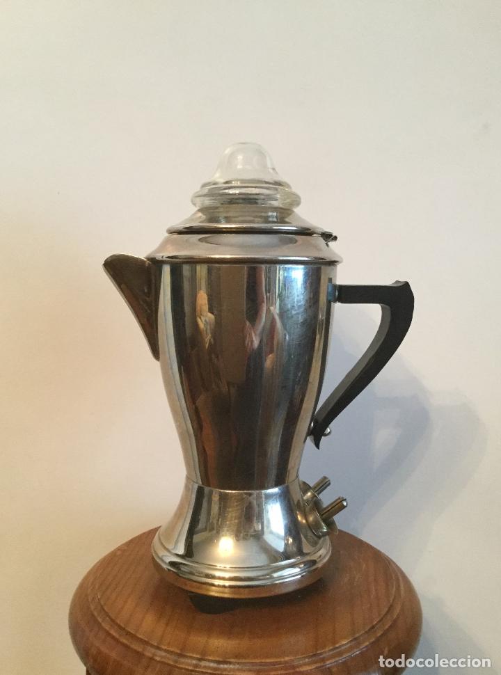 Vintage: ANTIGUA CAFETERA EL&Eacute;CTRICA - Foto 6