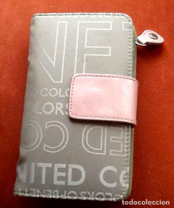 Vintage: CARTERA BENETTON A&Ntilde;OS 90. BONITO DISE&Ntilde;O. . ENVIO INCLUIDO EN EL PRECIO.