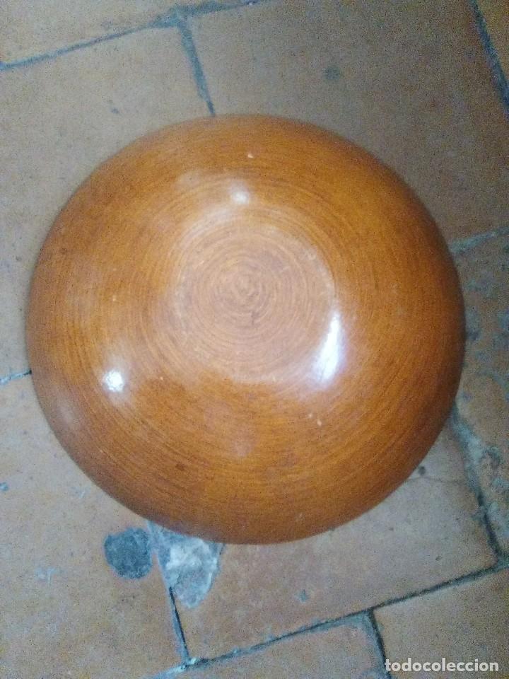 Vintage: Cuenco de pl&aacute;stico simulando madera. - Foto 3