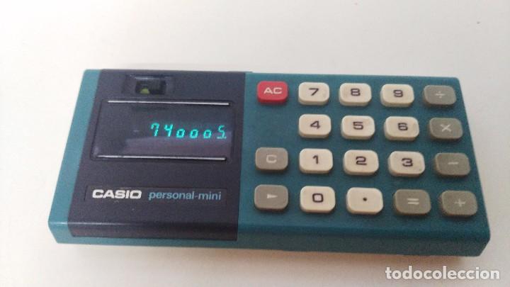 Vintage: antigua calculadora casio personal mini - Foto 1