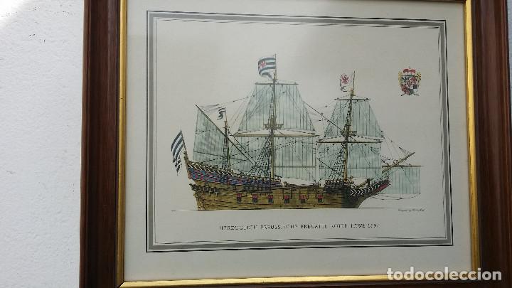 Vintage: cuadro barco - Foto 2