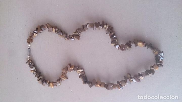 Vintage: Collar de ojo de tigre - Foto 1