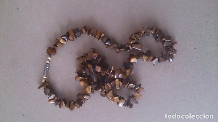 Vintage: Collar de ojo de tigre - Foto 2
