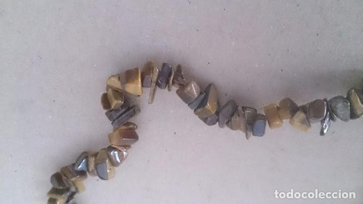 Vintage: Collar de ojo de tigre - Foto 3