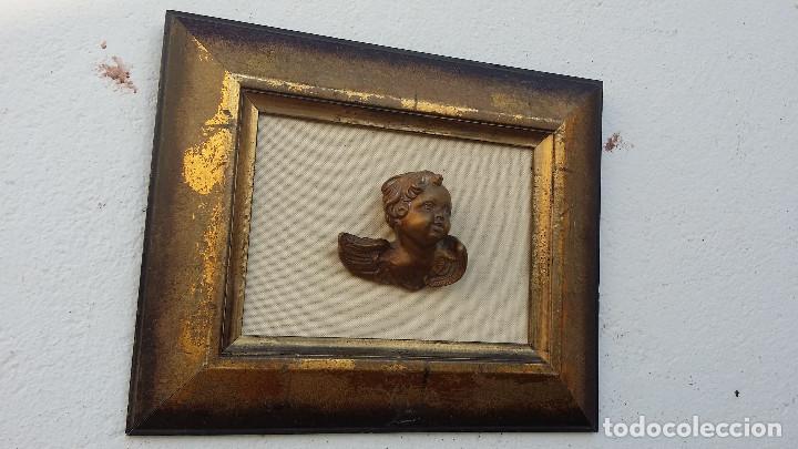 Vintage: cuadro con angel - Foto 1