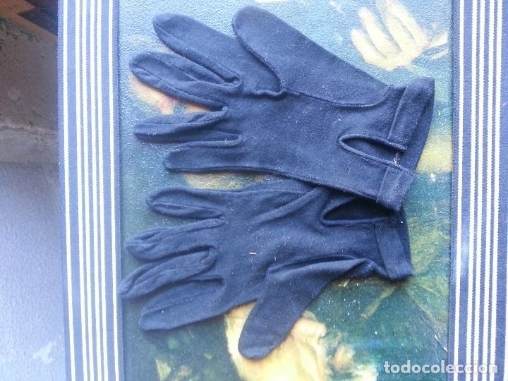 Vintage: GUANTES NEGROS . - Foto 1
