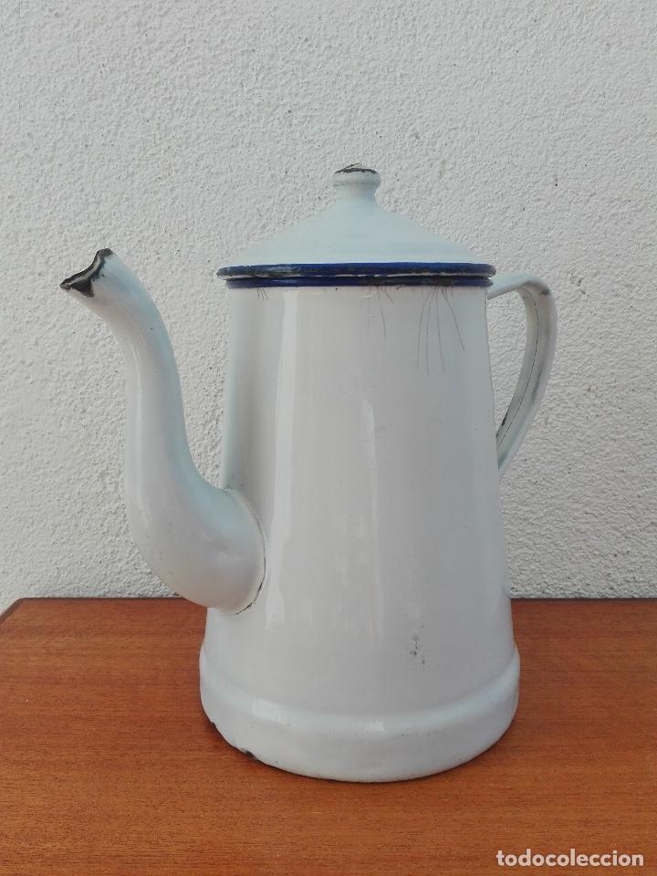 cafetera tetera porcelana esmaltada vintage ant - Comprar en todocoleccion  - 100766671