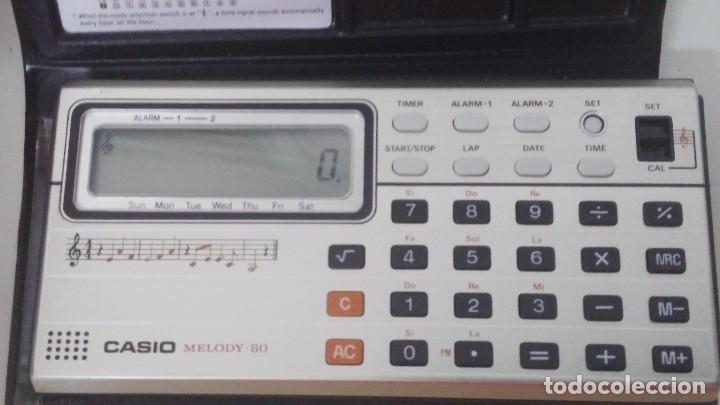 Vintage: antigua calculadora casio melody -80 - Foto 1