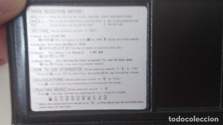 Vintage: antigua calculadora casio melody -80 - Foto 6