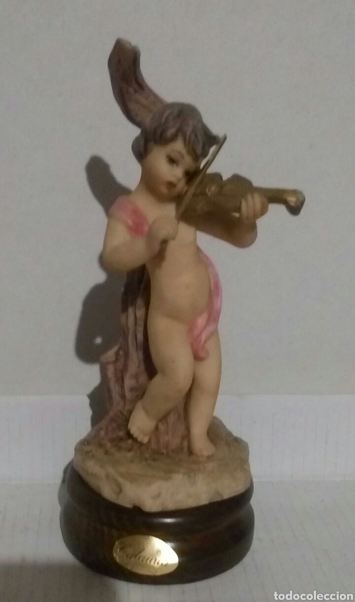 Vintage: Angel angelito policromado - Foto 1