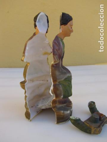 Vintage: Figura kitsch Hong Kong. De las empleadas para el transporte de contrabando en los 70