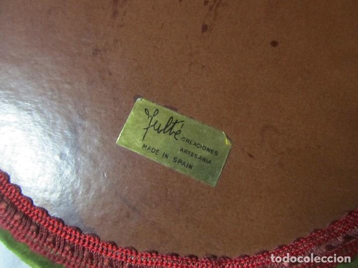 Vintage: Cuadro de flores secas con cord&oacute;n para colgar - Foto 11