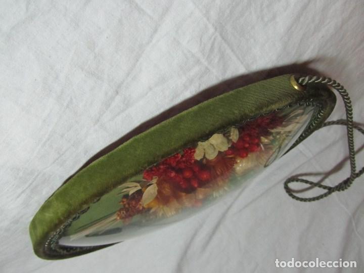 Vintage: Cuadro de flores secas con cord&oacute;n para colgar - Foto 12