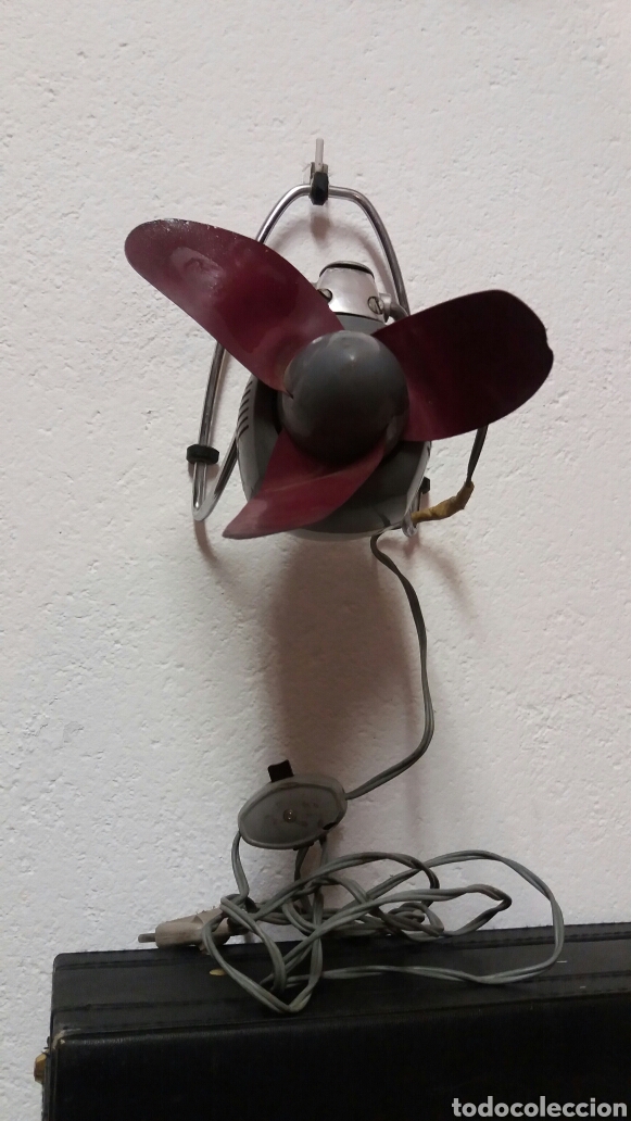 Vintage: Ventilador de pared o mesa - Foto 1