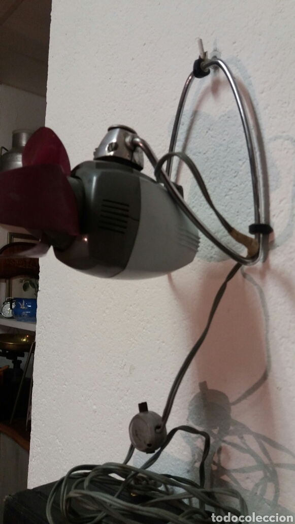 Vintage: Ventilador de pared o mesa - Foto 2