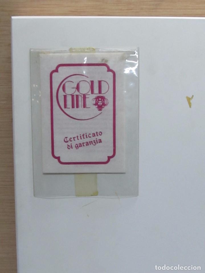Vintage: CUADRO GOLD LINE DE PLATA Y ORO - Foto 3
