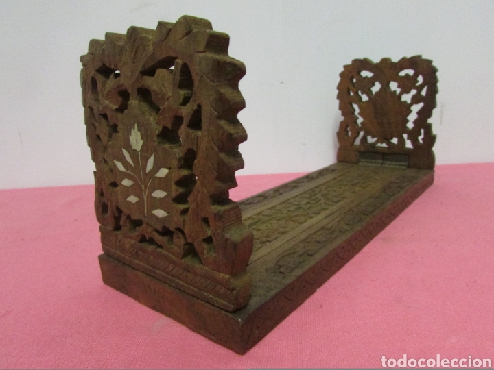Vintage: Portalibros de madera - Foto 1