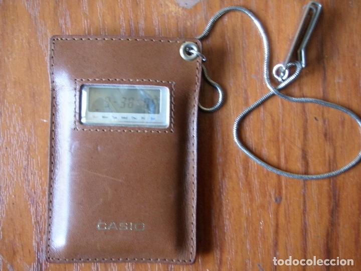 Vintage: CALCULADORA CASIO MQ-6 MQ6 CON FUNDA Y CADENA ORIGINAL - Foto 4
