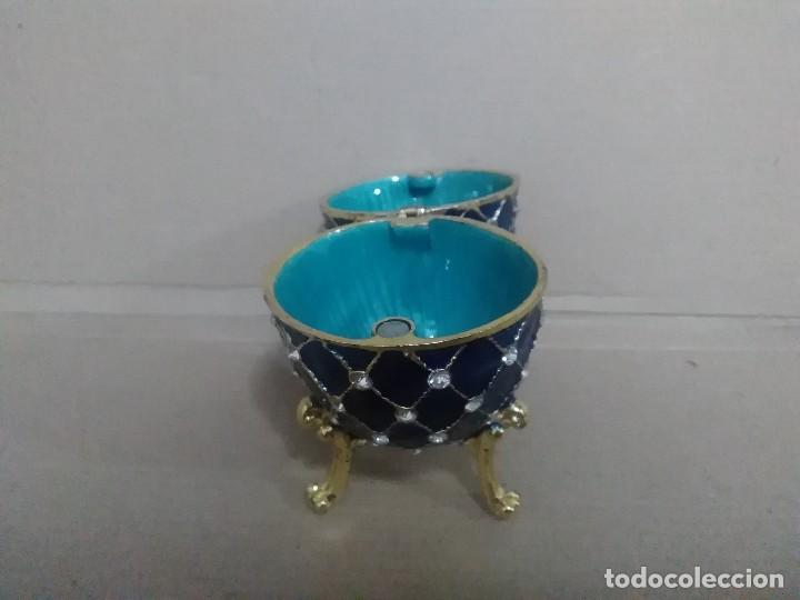 Vintage: Huevo fagerge de esmalte - Foto 2