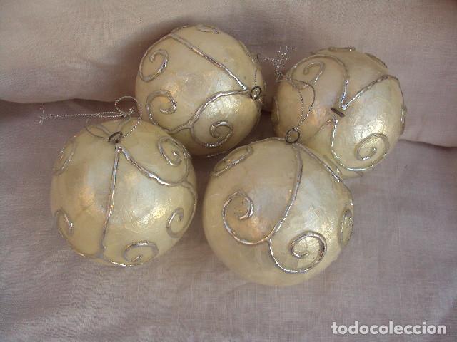 Vintage: 4 bolas decorativas - Foto 2