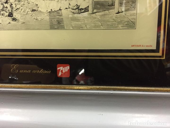 Vintage: CUADRO LAMINA  COLECCION 7UP - Foto 3