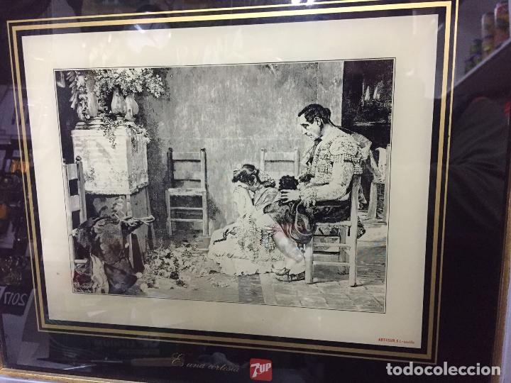 Vintage: CUADRO LAMINA  COLECCION 7UP - Foto 5