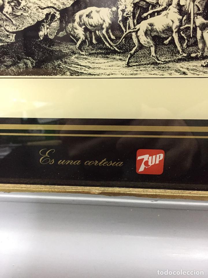 Vintage: CUADRO LAMINA 7UP - Foto 3
