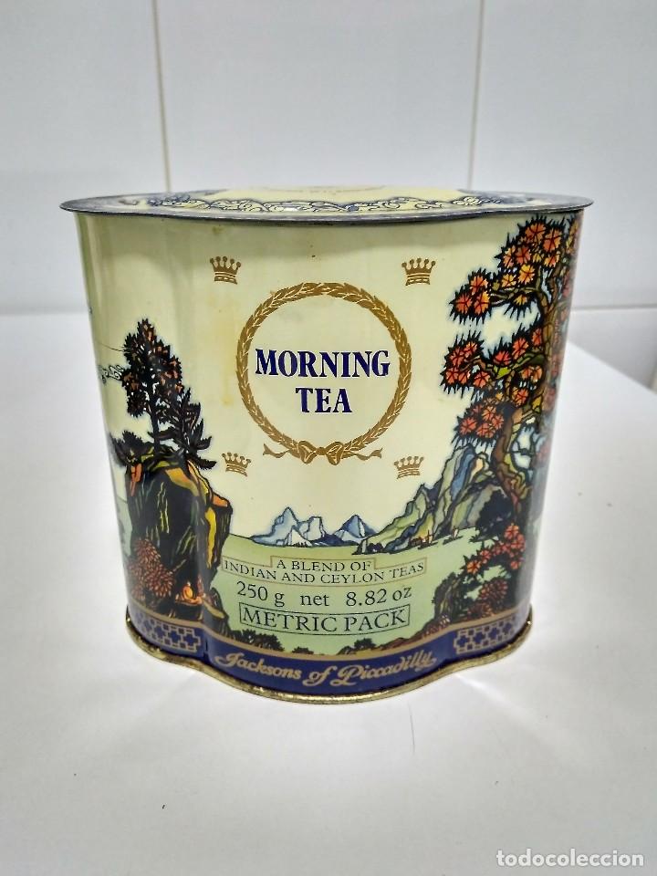 Vintage: bote metalico morning tea - Foto 1