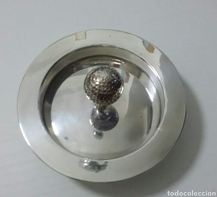 Vintage: Centro de mesa Valent&iacute; - Pelota de golf