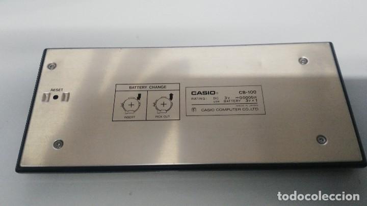 Vintage: ANTIGUA CALCULADORA CASIO MODELO CB-100 - Foto 4