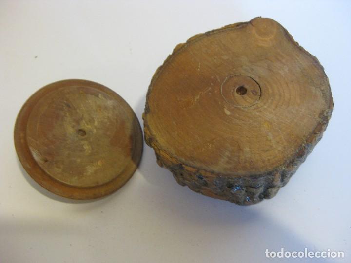 Vintage: ANTIGUO JOYERO DE MADERA. CASTELLAR - Foto 3