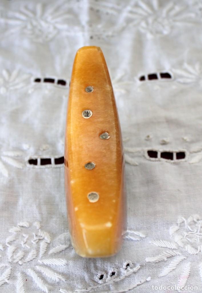 Vintage: RODAJA DE MELON DE ALABASTRO-VINTAGE