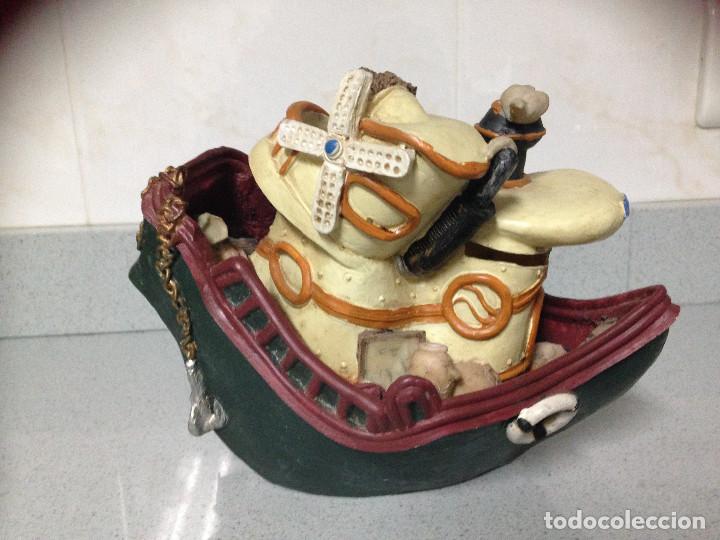 Vintage: HUCHA RESINA BARCO - Foto 2