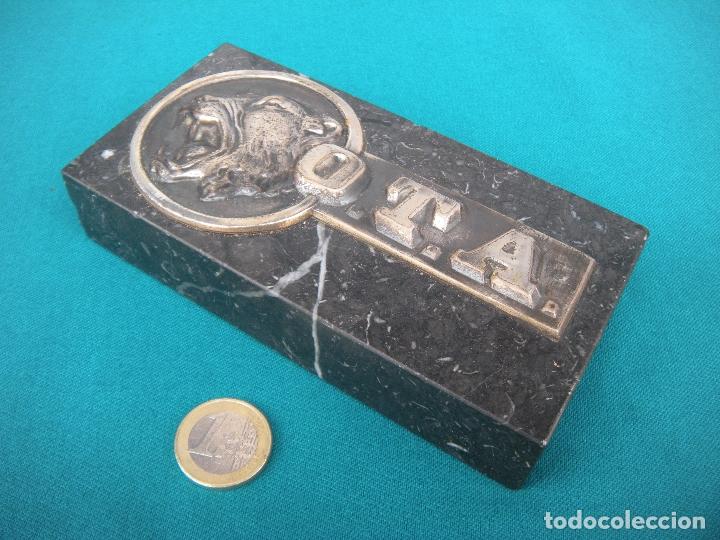 Vintage: PISAPAPELES PLATA O.T.A. - Foto 6
