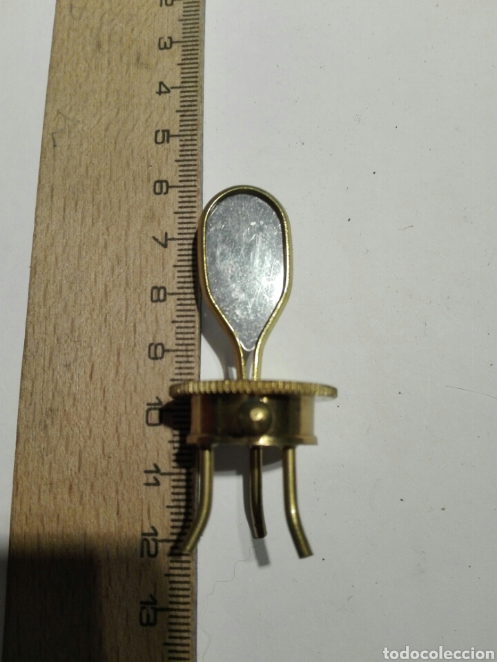 Vintage: Miniatura de lat&oacute;n. Tocador - Foto 1