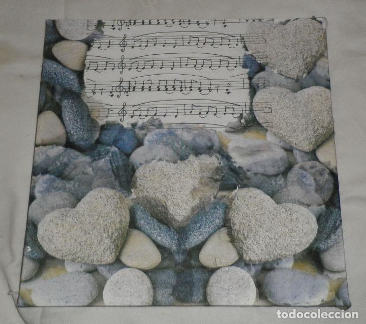 Vintage: cuadro en lienzo  medidas 28 cms x 28 cms - Foto 1