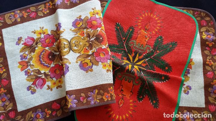 Vintage: Dos tapetes de navidad - Vintage - Foto 1