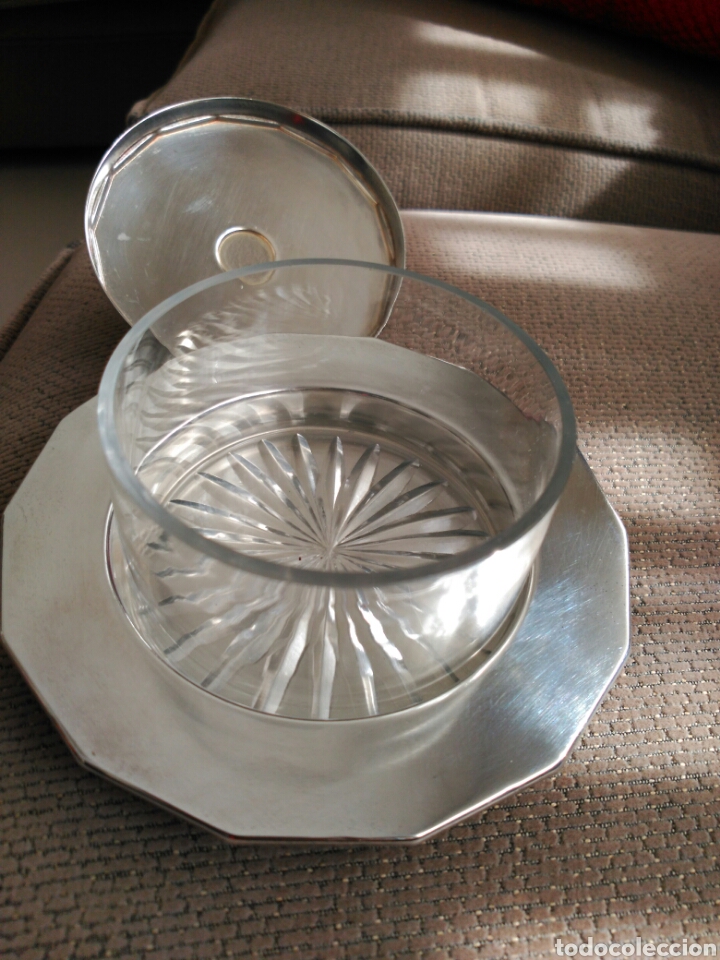 Vintage: Azucarero,recipiente para mermelada. - Foto 2
