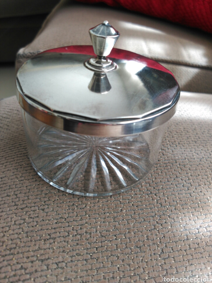 Vintage: Azucarero,recipiente para mermelada. - Foto 3