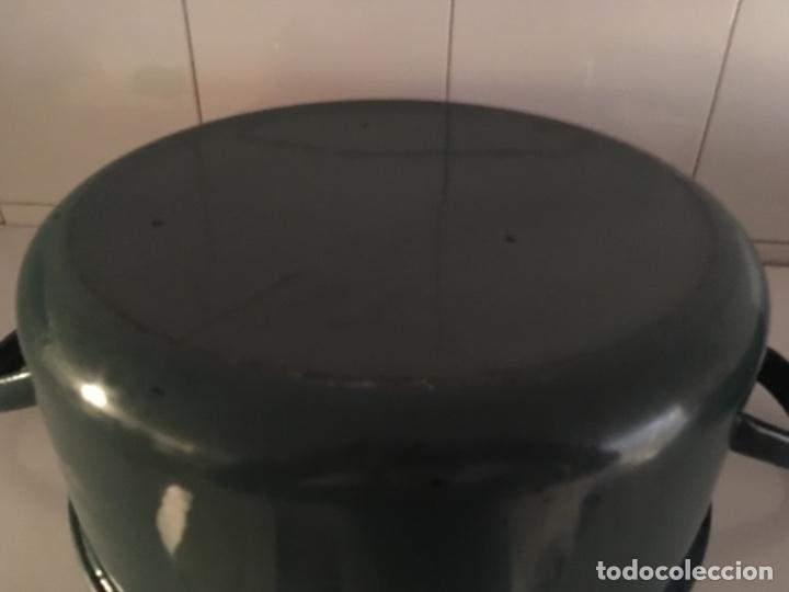 Vintage: JUEGO DE TRES CACEROLAS ESMALTADAS - Foto 5