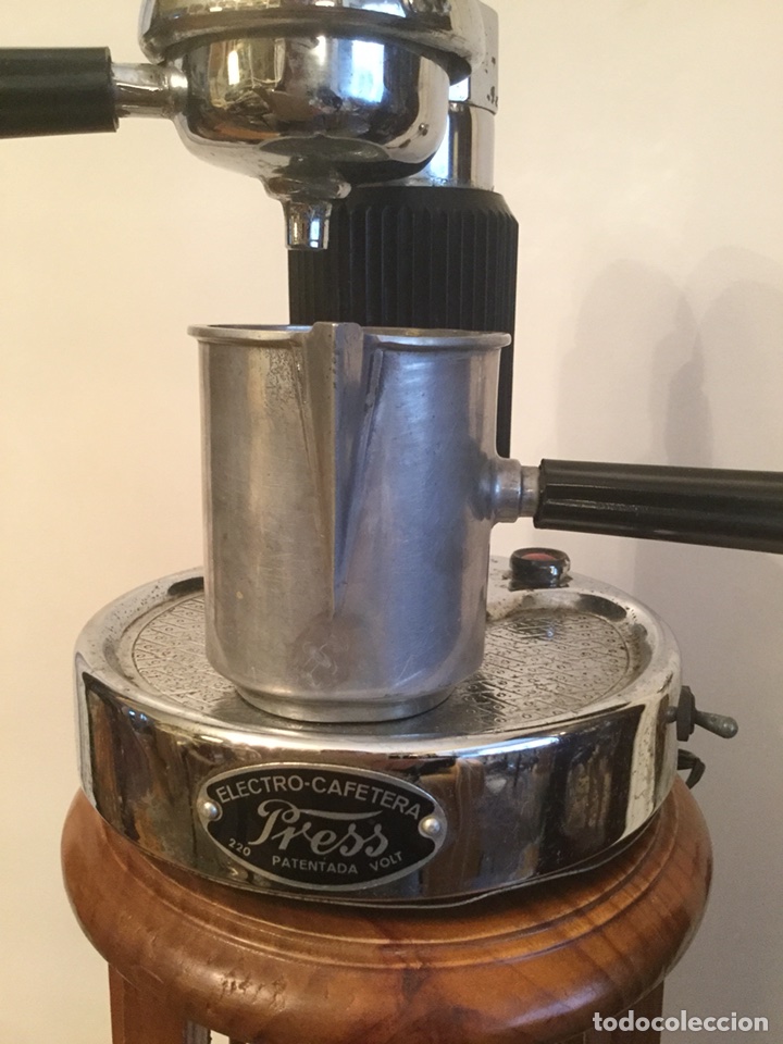 Vintage: ELECTRO CAFETERA PRESS A&Ntilde;OS 50-60 220V - Foto 3