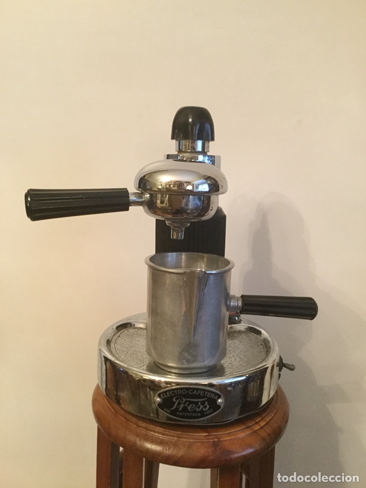 Vintage: ELECTRO CAFETERA PRESS A&Ntilde;OS 50-60 220V - Foto 4
