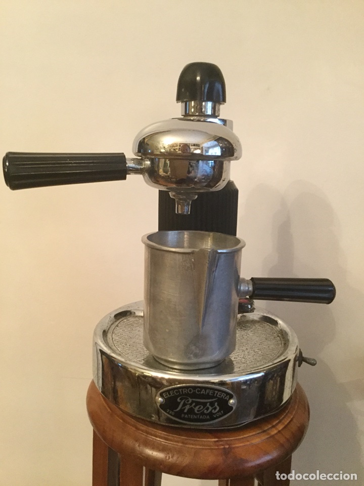 Vintage: ELECTRO CAFETERA PRESS A&Ntilde;OS 50-60 220V - Foto 9