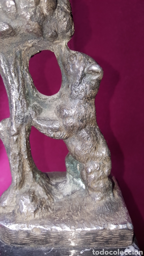 Vintage: FIGURA DEL OSO Y EL MADRO&Ntilde;O - Foto 5