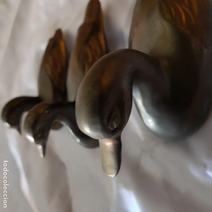 Vintage: TRIO DE PATOS BRONCE - Foto 3
