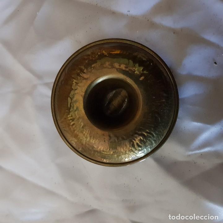 Vintage: MINI SOMBREO MEJICANO BRONCE - Foto 3